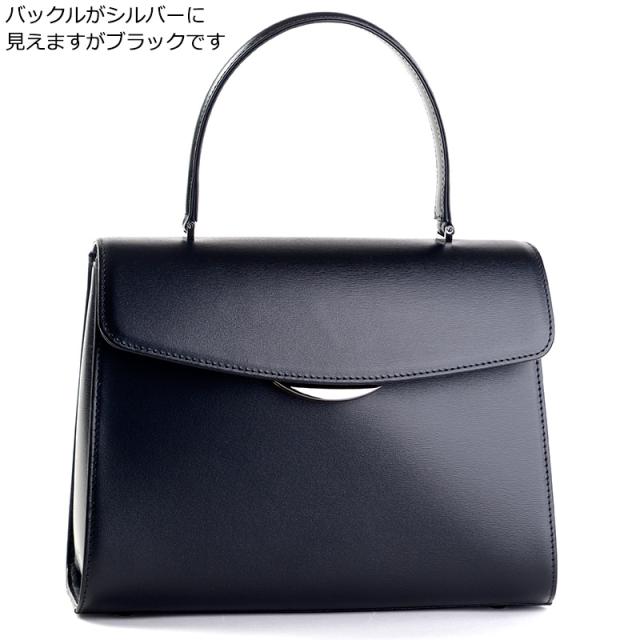 aurora 本革ブラックフォーマルバッグ Lサイズ 肩紐付き 3wayバックル 黒 レザー 日本製 冠婚葬祭 弔事 お受験 結婚式 入学式 卒業式 慶弔両用 パーティー 牛革 大きめ 国産 卒園式 入園式_2
