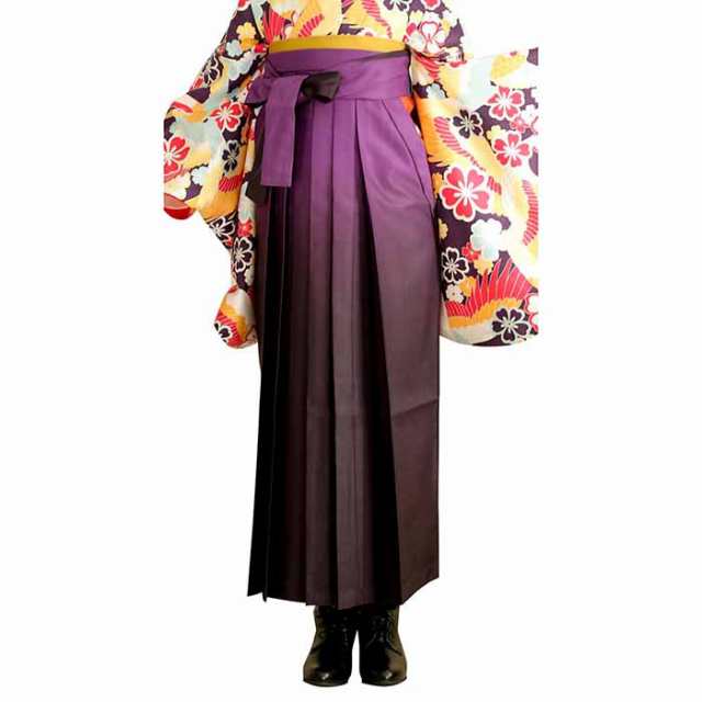 袴単品 ぼかし) 卒業式 袴 女性 10colors 小学生 振袖 着物 紫