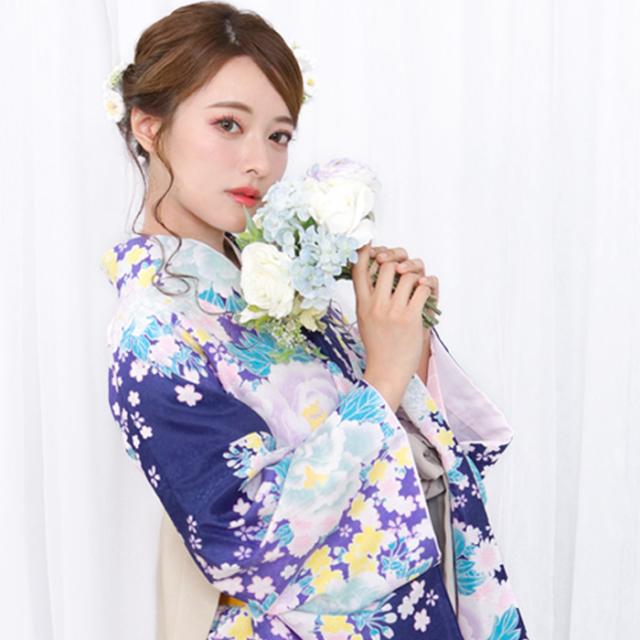 袴4点セット 華やかAD) 袴セット 卒業式 大学生 大学 中学生 小学生 4