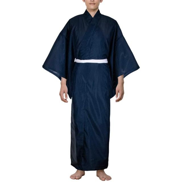 長襦袢 メンズ 絽 夏用 男性 夏 カラー 洗える 半襟付き 襦袢 夏
