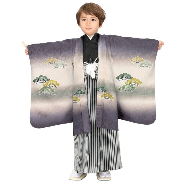 七五三 男の子 着物 5歳 【全て揃った豪華12点フルセット】袴