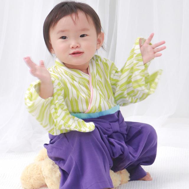 長袖　ロンパース　70 紫 ロンパース カバーオール ベビー服 長袖 秋 冬 60 70 ロゴ 紫 - メルカリ