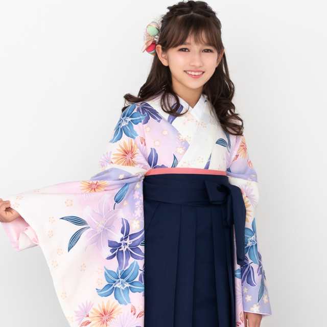 京越　袴　卒業式　150cm  簡単袴セット　小学生