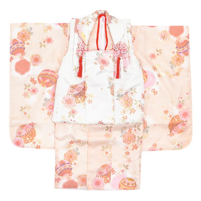 七五三 着物 3歳 女の子 【全て揃った豪華9点フルセット】購入