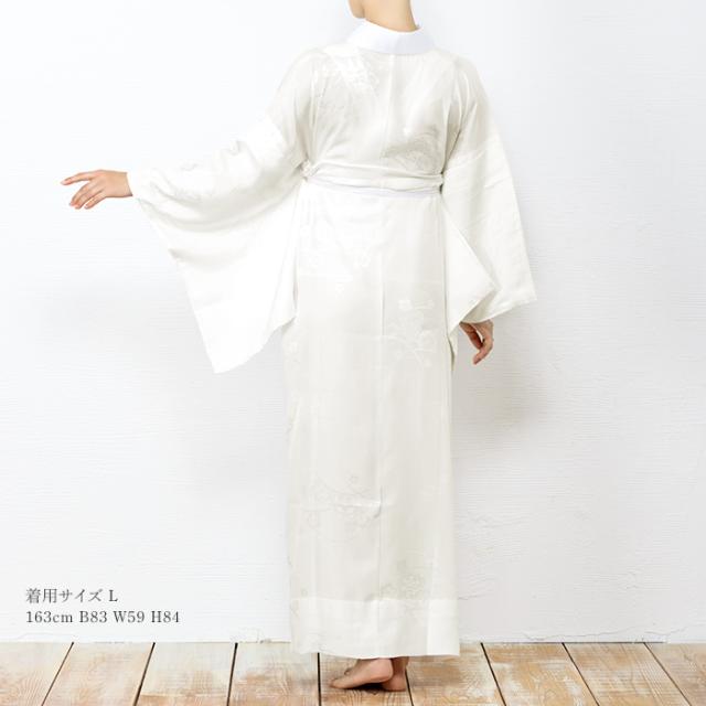 正絹   半襟・しつけ糸付き　長襦袢 長襦袢 正絹) 長襦袢 正絹 半襟付 レディース 留袖用 フォーマル