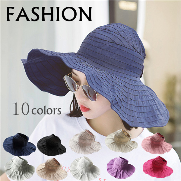 Uvカット 帽子 ハット レディース 大きいサイズ 自転車 飛ばない 紫外線対策 日焼け防止 折りたたみ 持ち運び便利 送料無料 Lj71の通販はau Wowma 真和合