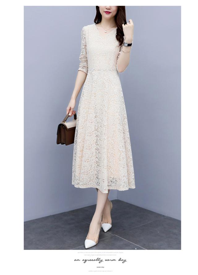 大人気 黒レース 刺繍 ワンピース 長袖 パーティードレス 結婚式のお呼ばれ40代フォーマルワンピース ロングドレス 結婚式のパンツスタイの通販はau Pay マーケット Dress Box