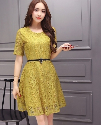 パーティードレス 他と被らない 結婚式 ひざ ミモレ丈 ワンピース レース 七分袖 40代 50代のフォーマルドレス ノーブランド 結婚式のおの通販はau Wowma Dress Box