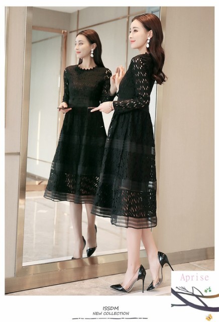 パーティードレス 袖あり 黒 赤 結婚式のお呼ばれ40代フォーマルワンピース 体型カバー 大人の可愛いワンピース 代 かわいい パーティの通販はau Pay マーケット Dress Box