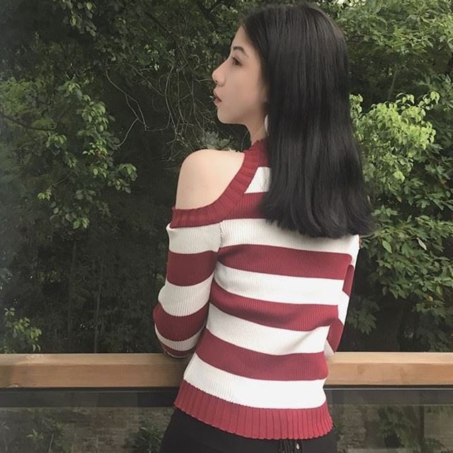 ニットセーター 大きいサイズ 肩だし トップス 肩あき 肩開き オルチャン カジュアル ウェア ファッション ベージュニットトップス セクの通販はau Pay マーケット Dress Box