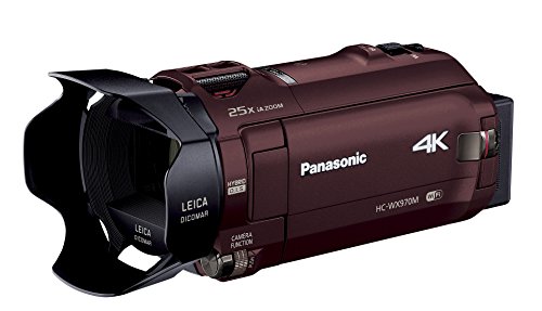 ジャンク品 パナソニックビデオカメラ HC-WX970M ブラウン - メルカリ 