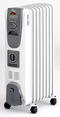 DeLonghi オイル・ラジエーターヒーター L字フィン 8枚 HR030812TC(中古品)