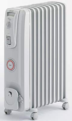 DeLonghi オイル・ラジエターヒーター L字型フラットフィン10枚 R731015EF (中古品)