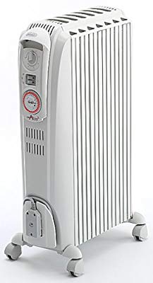 DeLonghi オイル・ラジエターヒーター DRAGON 3 新X字型フィン7枚 D071249E(中古品)