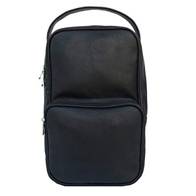 Piel 9743-BLK Vertical Golf Shoe Bag - Black(中古品)の通販は