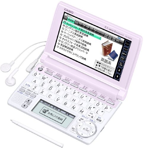CASIO Ex-word 電子辞書 ピンク 高校生学習モデル ツインタッチパネル 音声(中古品)