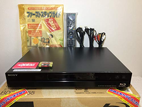 SONY 500GB 2チューナー ブルーレイレコーダー BDZ-RX55(中古品)の通販は