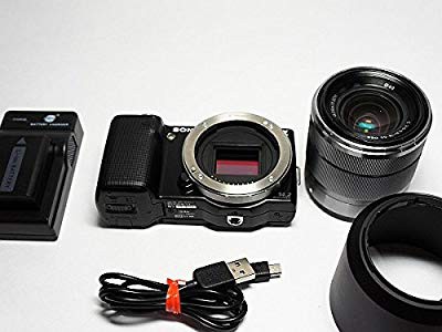 ソニー SONY デジタル一眼カメラ α NEX-5N ズームレンズキット ブラック N(中古品)