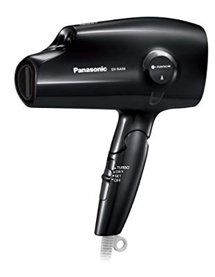 パナソニック ヘアードライヤー ナノケア 黒 EH-NA94-K(中古品)