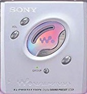 SONY ソニー MZ-E505-V バイオレット MDウォークマン(中古品)