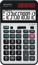 シャープ EL-G37 学校用電卓 12桁 早打ち機能（2キーロールオーバー）(中古品)