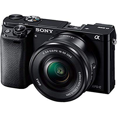 SONY ミラーレス一眼 α6000 パワーズームレンズキット E PZ 16-50mm F3.5-(中古品)