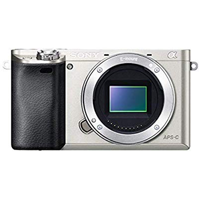 SONY ミラーレス一眼 α6000 ボディ シルバー ILCE-6000 S(中古品)