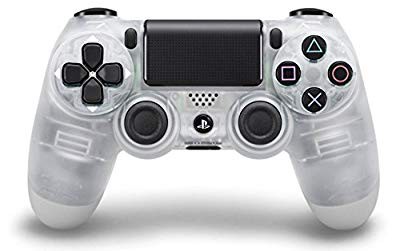 ワイヤレスコントローラー (DUALSHOCK 4) クリスタル 【メーカー生産終了】(中古品)