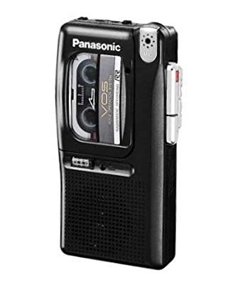 Panasonic マイクロカセットレコーダー RN-502-K ブラック(中古品)の通販は