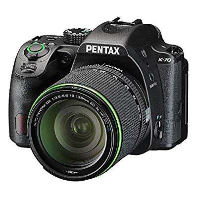 PENTAX デジタル一眼レフカメラ K-70 DA18-135mmWRレンズキット ブラック  (中古品)の通販は