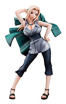 NARUTOギャルズ NARUTO‐ナルト‐疾風伝 綱手 約200mm PVC&ABS製 塗装済み (中古品)の通販は