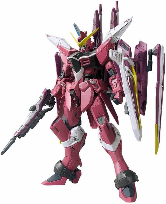 MG 機動戦士ガンダムSEED ジャスティスガンダム 1/100スケール 色分け済み (中古品)