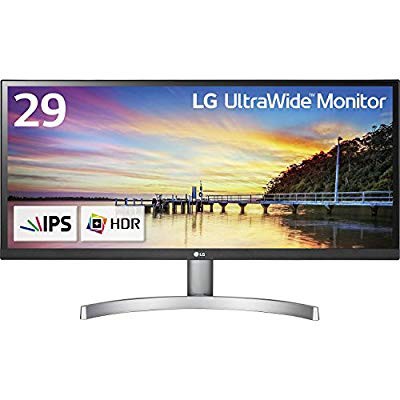 LG モニター ディスプレイ 29WK600-W 29インチ/21:9 ウルトラワイド/HDR対 (中古品)