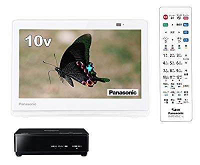 パナソニック 10V型 液晶 テレビ プライベート・ビエラ UN-10CE8-W