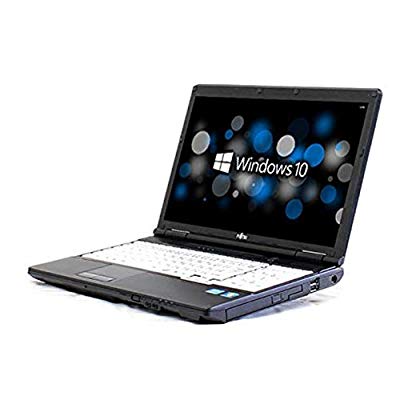 【Microsoft Office 2010搭載】【Windows 10搭載】テンキー付 富士通 A572/(中古品)