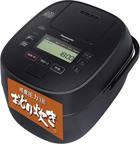 パナソニック 炊飯器 5.5合 可変圧力IH式 おどり炊き ブラック SR-MPA100-K(中古品)