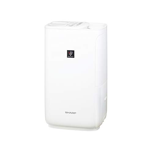 シャープ 加湿器 ハイブリッド プラズマクラスター 7000 ホワイト HV-L55-W(中古品)