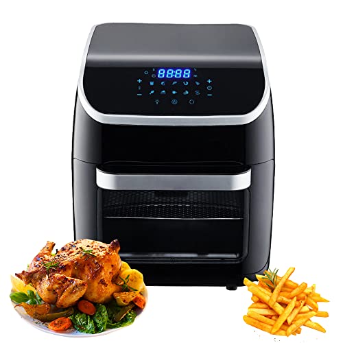 エアフライヤー ノンフライヤー 12L 大容量 油無し 過熱保護 全自動 ー 健 (中古品)