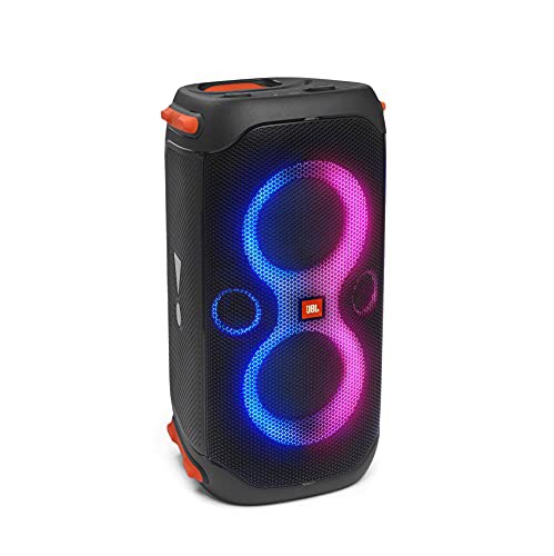 JBL PARTYBOX110 Bluetoothスピーカー ワイヤレス IPX4/マイク入力/ギター (中古品)