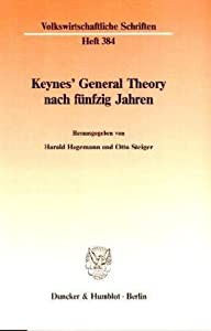 Keynes General Theory Nach Funfzig Jahren (Volkswirtschaftliche Schriften)(中古品)