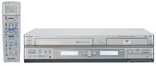 シャープ ビデオ一体型DVDレコーダー DV-RW200(中古品)