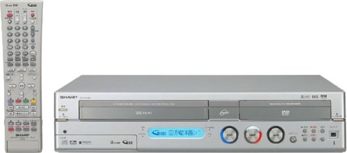 シャープ 250GB ビデオ一体型DVDレコーダー DV-HRW55(中古品)