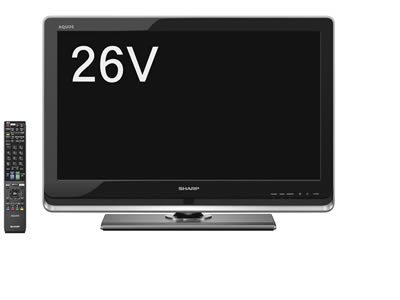 シャープ 26V型 液晶 テレビ AQUOS LC-26DZ3S ハイビジョン (中古品)
