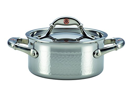 Ruffoni Symphonia Prima 1.5-quart Covered Casserole、ステンレススチー (中古品)