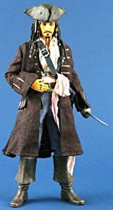 RAH(リアルアクションヒーローズ) JACK SPARROW(1/6スケール ABS&ATBC-PVC (中古品)