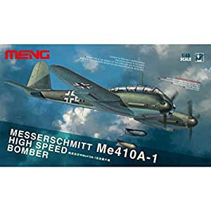 モンモデル 1/48 メッサーシュミット Me410A-10高速爆撃機 プラモデル(中古品)