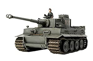 タミヤ 1/25 戦車シリーズ No.11 ドイツ陸軍 重戦車 タイガーI型 ディスプ (中古品)