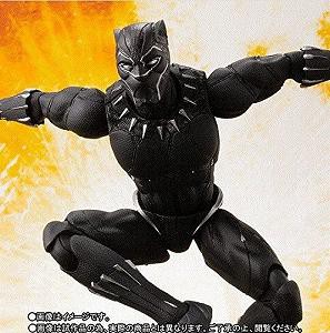 S.H.Figuarts ブラックパンサー（アベンジャーズ／インフィニティ・ウォー (中古品)