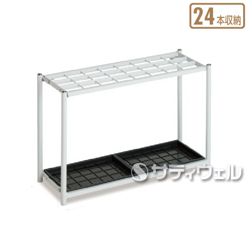 【送料無料】【法人専用】【直送専用品】テラモト　ニュー傘立　24本収納　UB-280-124-0の通販は