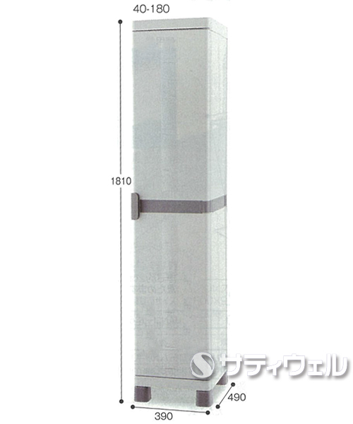 【送料無料】【受注生産品】【法人専用】テラモト　多目的キャビネット　40-180　CE-496-904-0